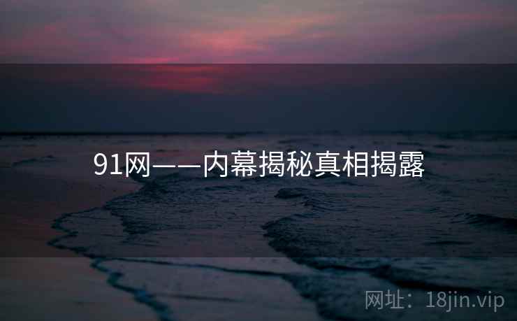 91网——内幕揭秘真相揭露