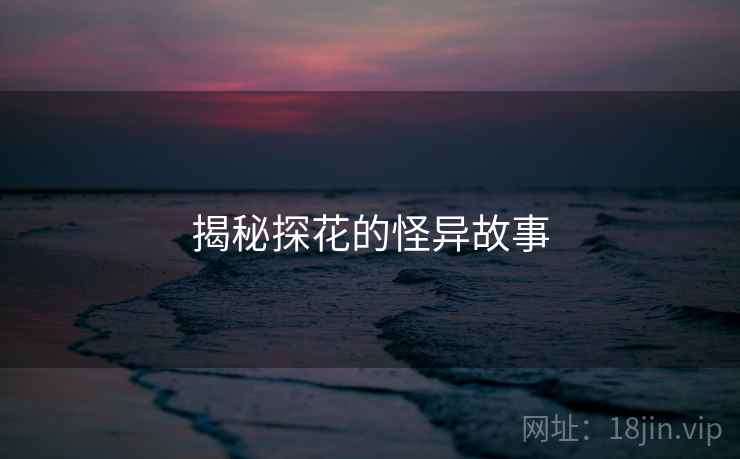 揭秘探花的怪异故事
