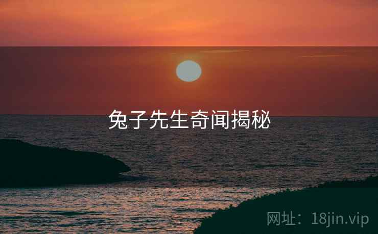 兔子先生奇闻揭秘