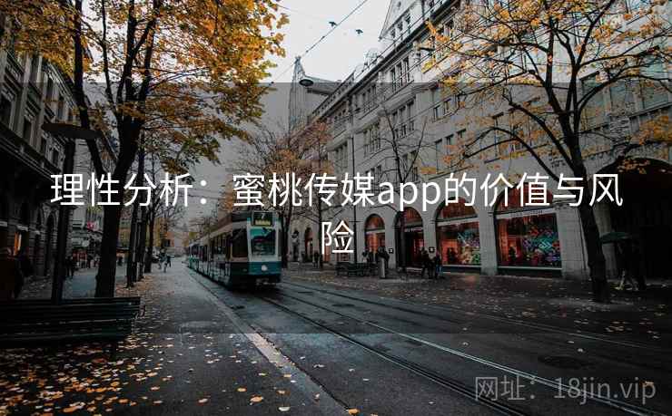 理性分析：蜜桃传媒app的价值与风险