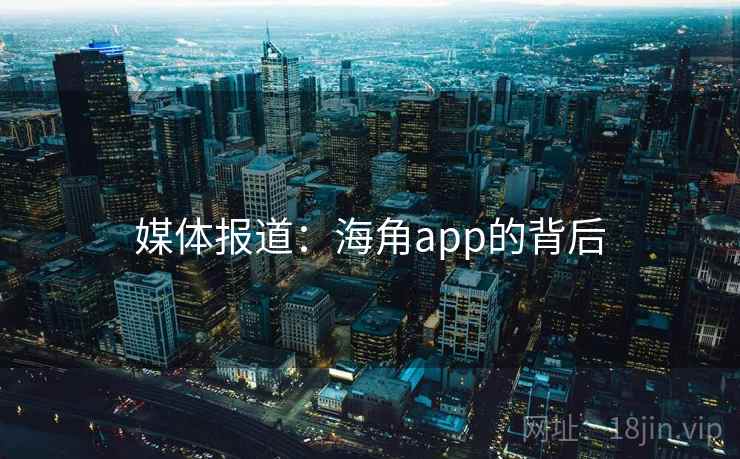 媒体报道：海角app的背后