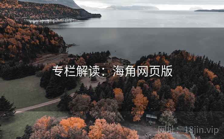 专栏解读：海角网页版